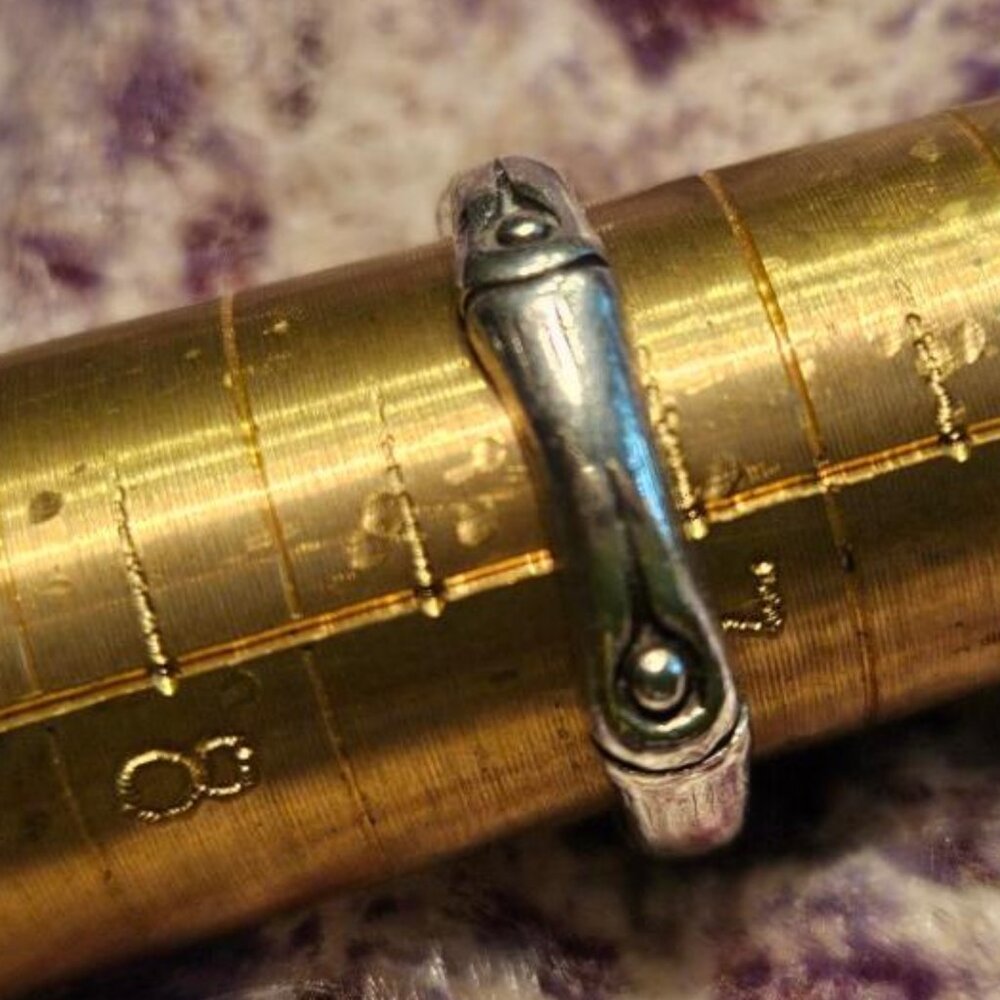 925 John Hardy 'bamboo' band/stack ring